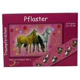 Cavallo da sogno in gesso per bambini, lettera rossa, 10 pz.