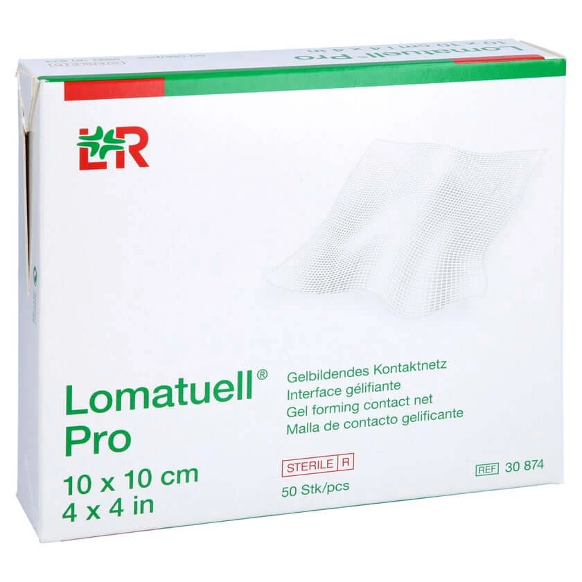 Lomatuell Pro 10x10 cm steril 50 St