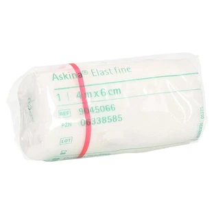 Askina Elast bandaj fin 6 cmx4 m celloph 1 buc
