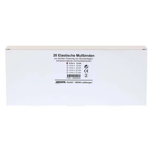 Bende di garza Elast.4 cmx4 m 20 pz.