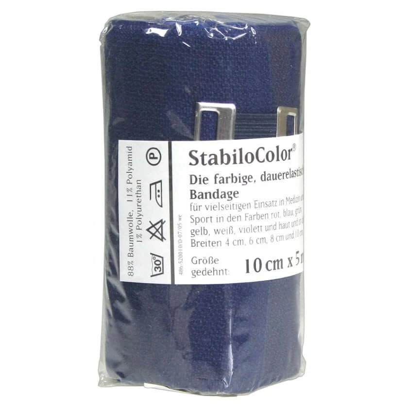 BORT Stabilocolor Binde 10 cm blau 1 St