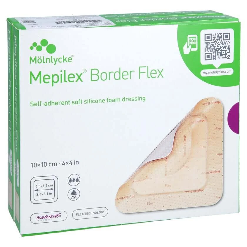 Mepilex Border Flex Schaumverb.haft.10x1 10 St