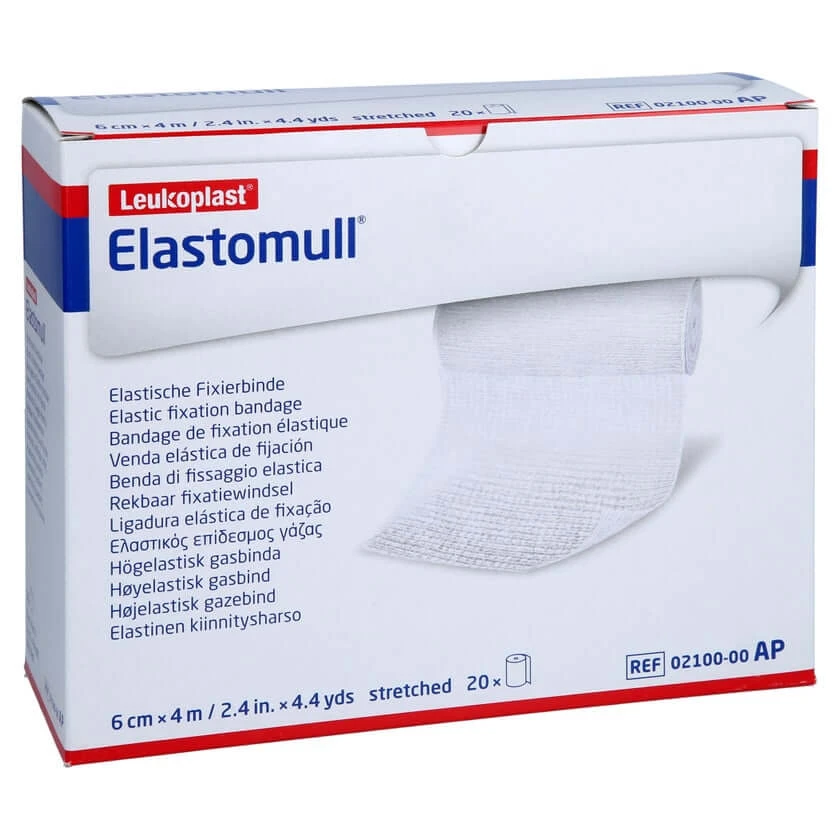 Elastomull 6 cmx4 m elast.Fixierb.2100 20 St