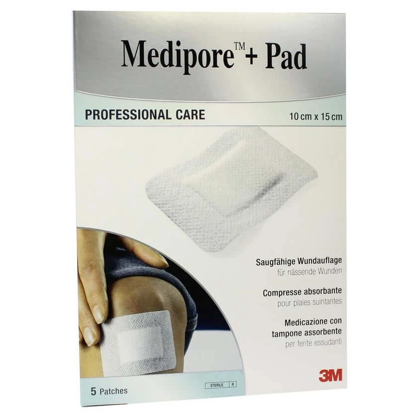 Medipore+pad 3M 10x15cm 3569NP Pflaster 5 St