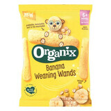 Bio-Mais-Hafer-Sticks mit Banane, 25 g, + 6 Monate, Organix