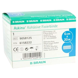 Askina Fixation Bandage Cohesive 6 cmx20 m 1 pc