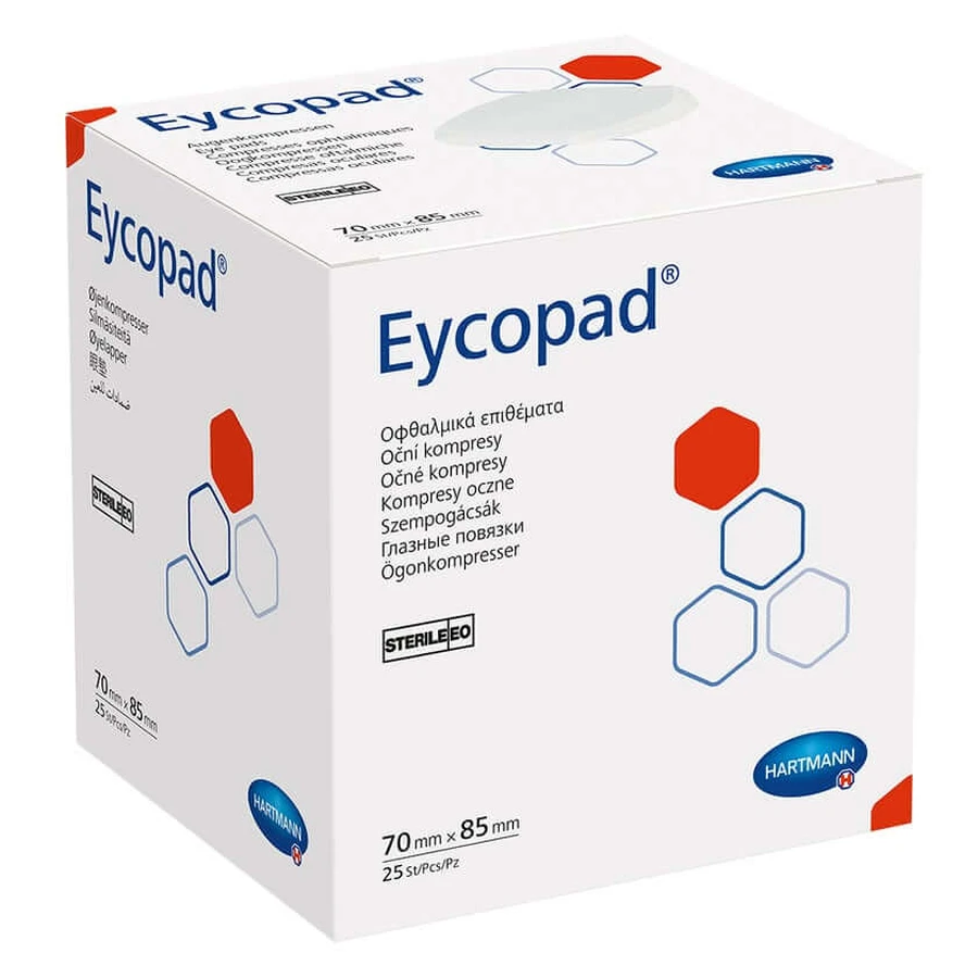 Eycopad sterile 70 x 85 mm 25 pz.