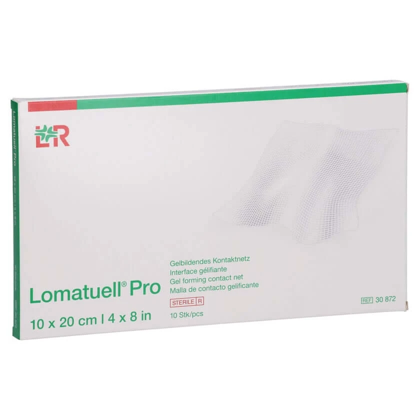 Lomatuell Pro 10x20 cm steril 10 St