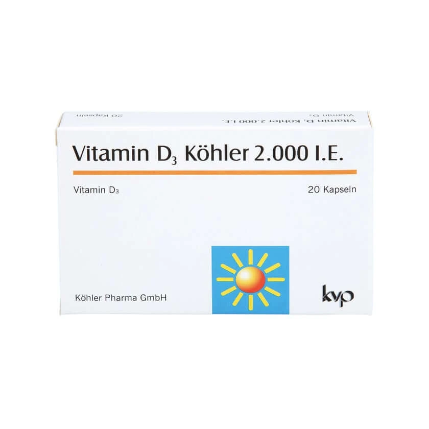 Vitamin D3 Köhler 2.000 IE 20 St