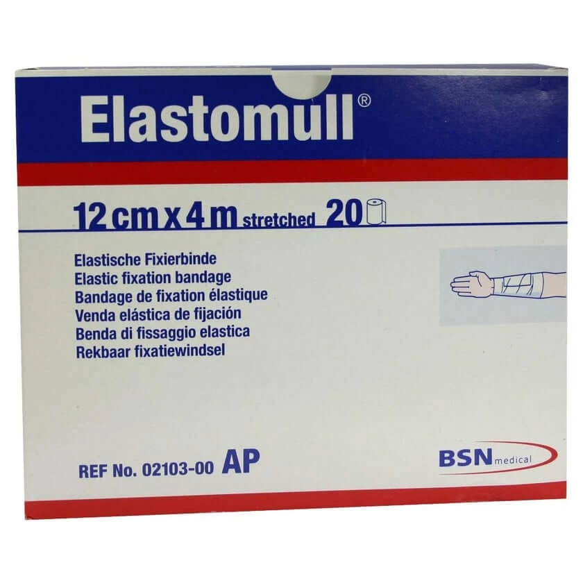 Elastomull 12 cmx4 m 2103 elastische Fixierbinde 20 St