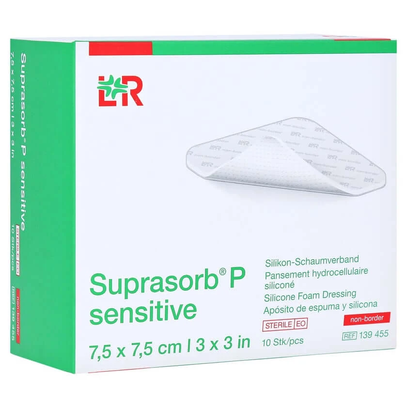 Suprasorb P Sensitive PU-Schaumv.non-bor 10 St
