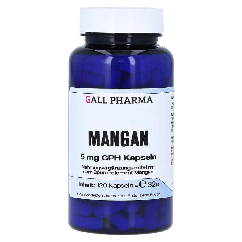 Mangan 5 mg GPH Kapseln 120 St