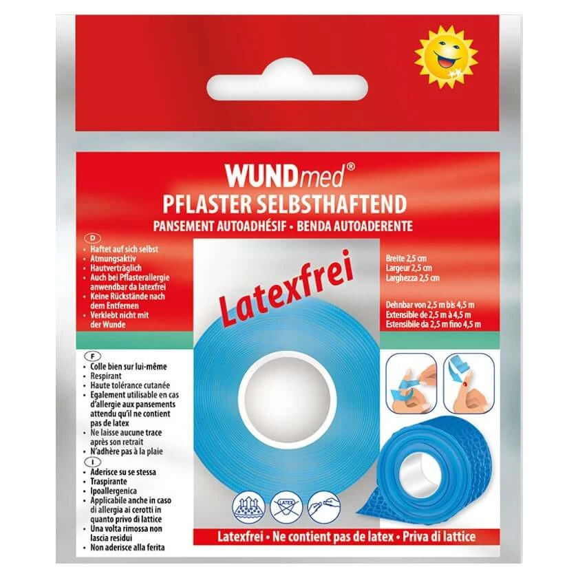 Pflaster Selbsthaftend Dehnbar 2,5 cmx2, 1 St