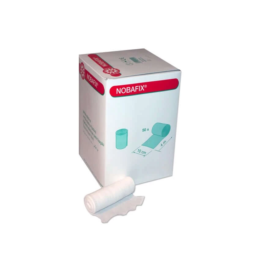 Noba Nobafix Hospital Fixierbinden, elastisch, 10 cm x 4 m, 50 Stück 50 St