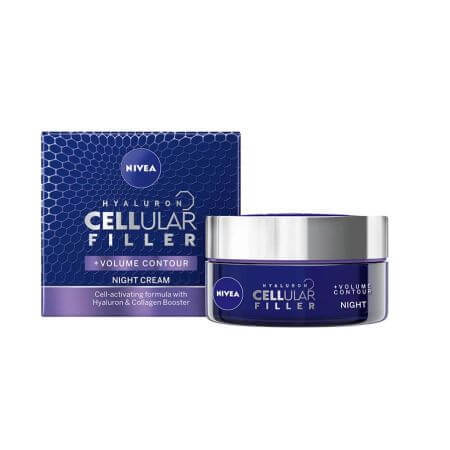 Crema de noapte Cellular Filler Volume, 50 ml, Nivea