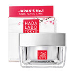 Day and night moisturizing cream for smoothing skin with super hyaluronic acid, 50 ml, Hada Labo Tokyo