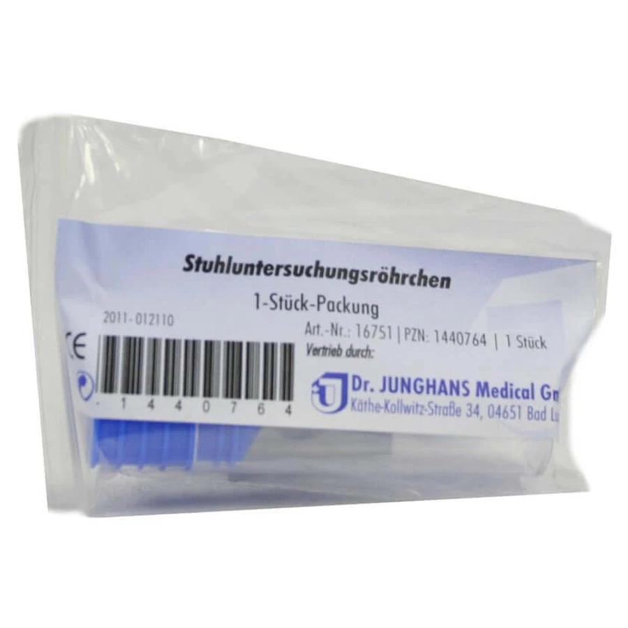 Tube voor stoelgangonderzoek 1 st