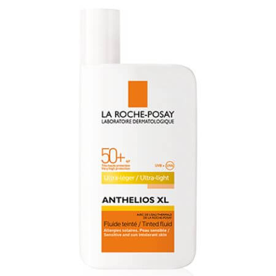 Fluid ultra-lejer colorat SPF 50+ Anthelios XL, 50 ml, La Roche-Posay