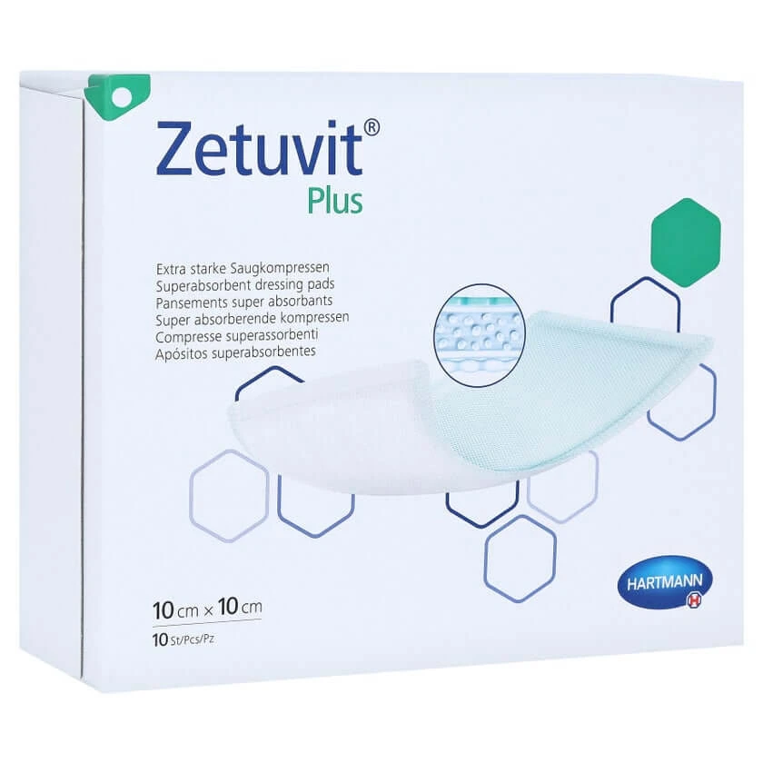 Zetuvit Plus Extrastarke Saugkompr.steri 10 St
