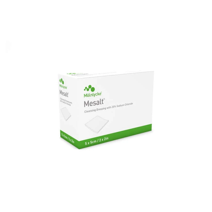 Mesalt kompresy 5x5 cm 30 szt.: ceny i cechy