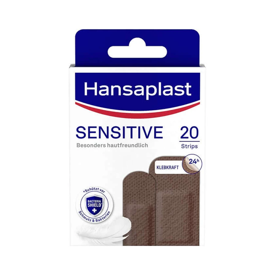 Hansaplast Sensitive plastry na skórę 20 szt.: ceny i cechy