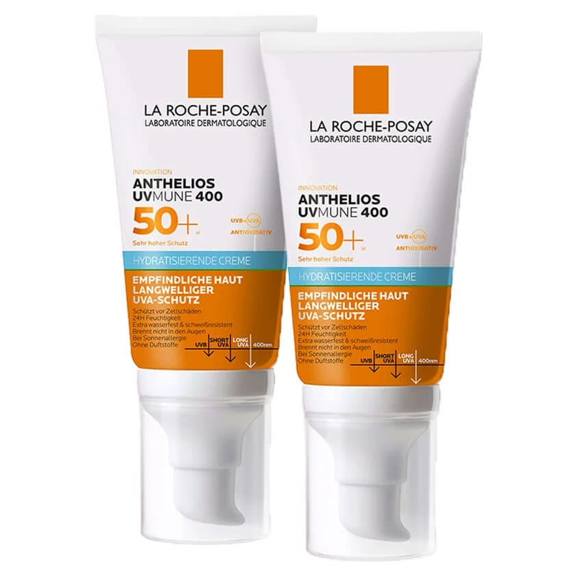La RochePosay Anthelios Creme UVMune 400 2X50 ml