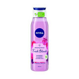 Fresh Blends Duschgel mit Himbeere, Heidelbeere, Mandelmilch, 300 ml, Nivea