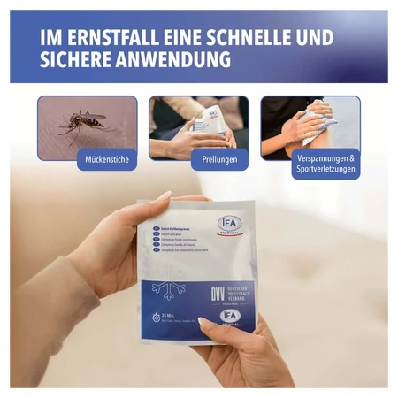 IEA Medical instant cold compress - box of 5 5 pcs