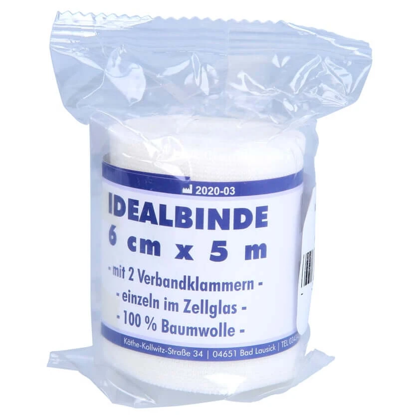 Idealbinde 6 cmx5 m Schlingk.in Zellglas 1 St