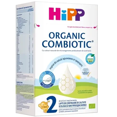 Hipp Folgemilch 2 Combiotik nach dem 6. Monat, 600 g