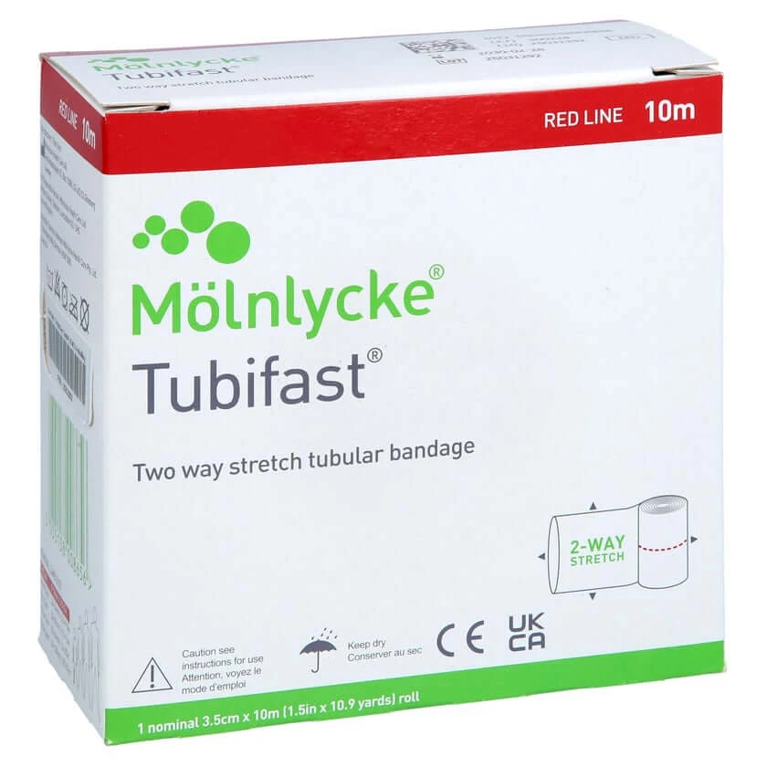 Tubifast 2-way Stretch 3,5 Cmx10 M Rot 1 St