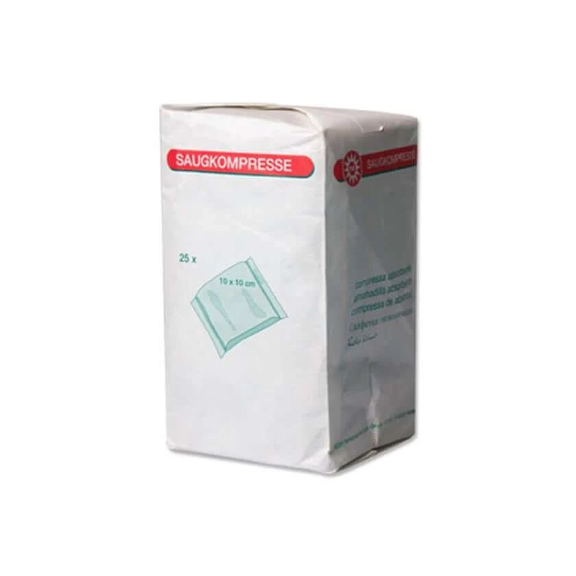 Noba Nobasorb Saugkompressen, unsteril, 10 x 10 cm 25 St