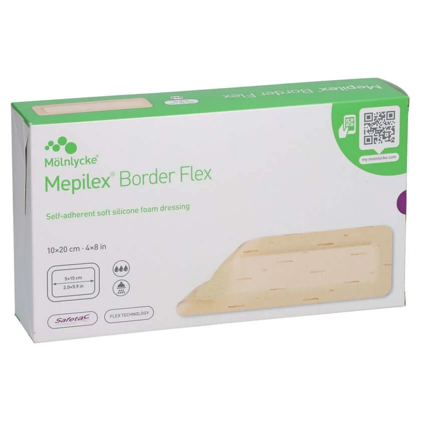 Mepilex Border Flex Schaumverb.haft.10x2 10 St