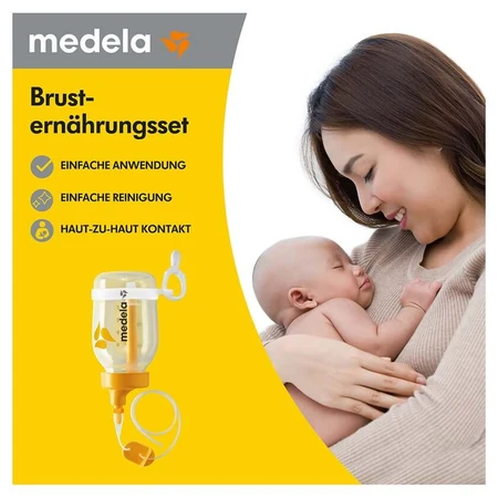 Set de alăptare Medela SNS, 1 buc.