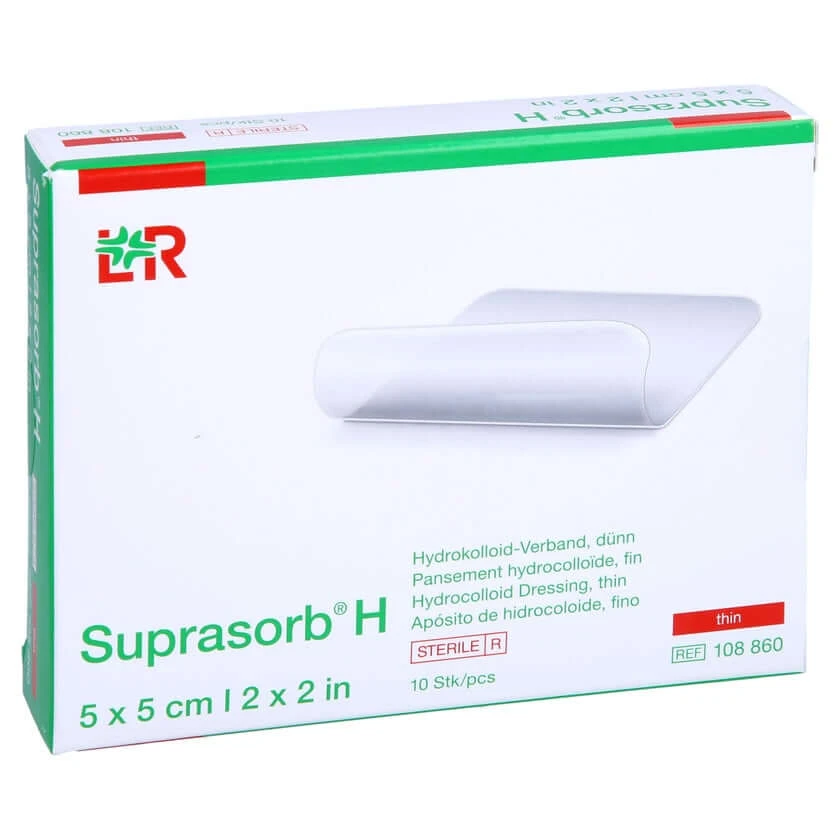 Suprasorb H Hydrokolloid-Verband thin 5x5 cm 10 St