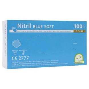 Handschuhe Einmal Nitril XL blau 100 St
