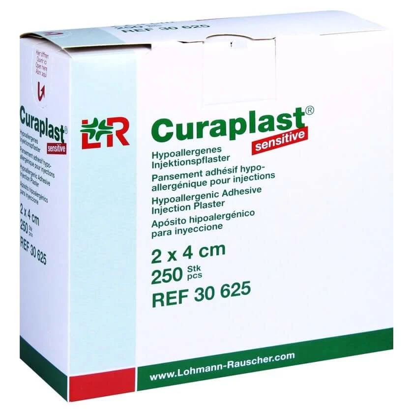 Curaplast Inj.-pflaster Sensitiv 2x4 cm 250 St