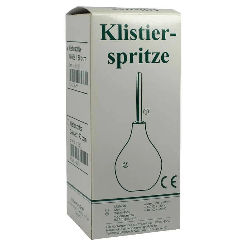 Klistierspritze Gr.1 Birnf.m.kan.80 g 1 St