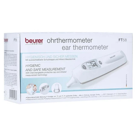 Thermomètre numérique Beurer (FT 58 WS) – 1 pièce