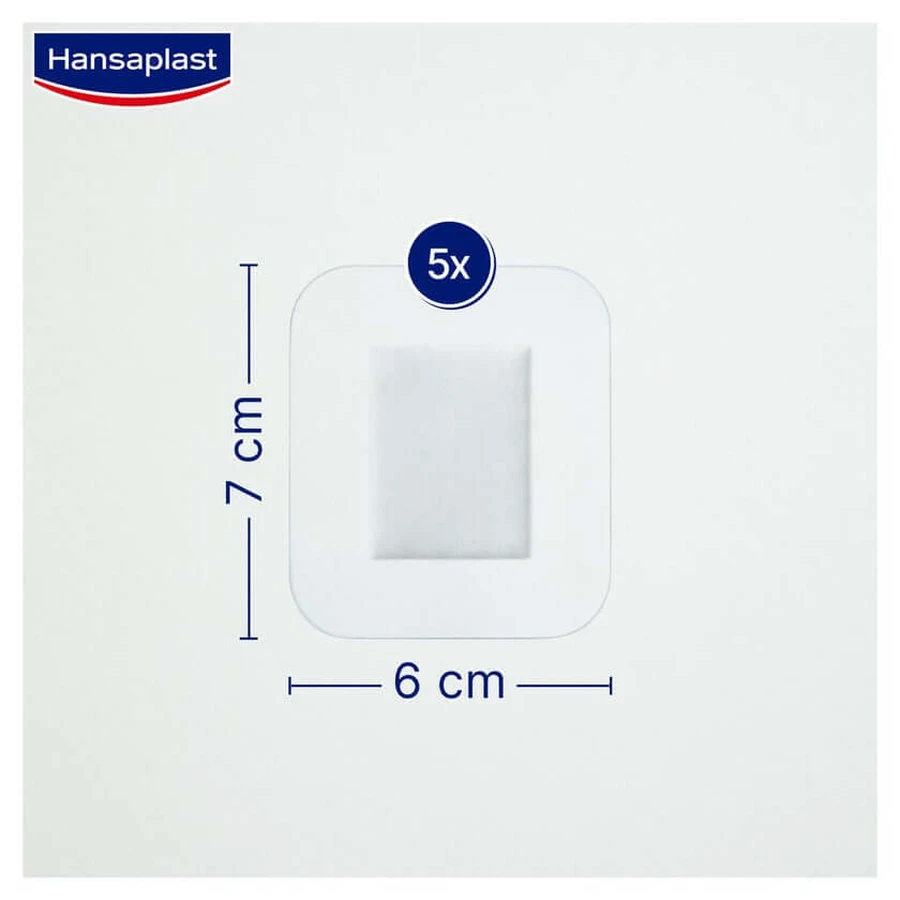 Hansaplast Aqua Protect XL, lot de 5