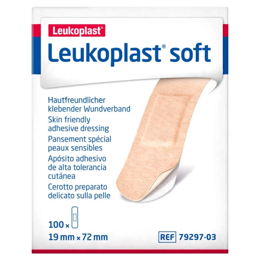 Leukoplast soft Pflasterstrips 19x72 mm 100 St