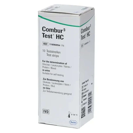 Roche Combur 5 Test® – opakowanie zawierające 10 sztuk: ceny i cechy