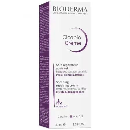 Bioderma Cicabio Feuchtigkeitscreme bei Irritationen und Verletzungen, 40 ml