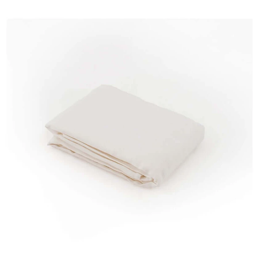 Écharpe triangulaire, blanc naturel, 1 pièce