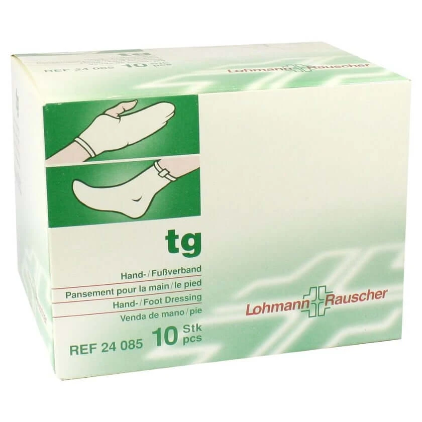 TG Hand-/fußverband weiß 10 St