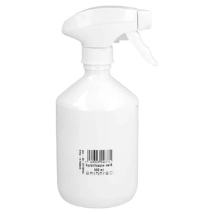 Sticlă cu pulverizator, 500 ml, albă, 1 buc.