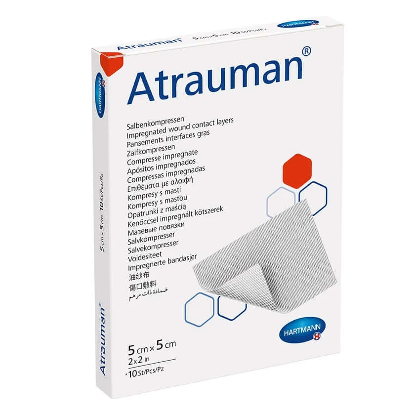 Atrauman 5 x 5 cm 10 St