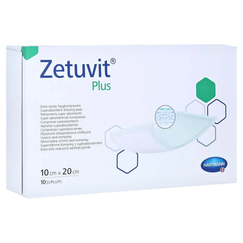 Zetuvit Plus Extrastarke Saugkompr.steri 10 St
