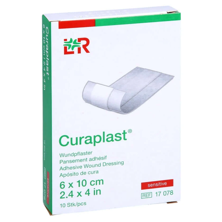 Curaplast Sensitive Wundpflaster 6x10cm 10 St