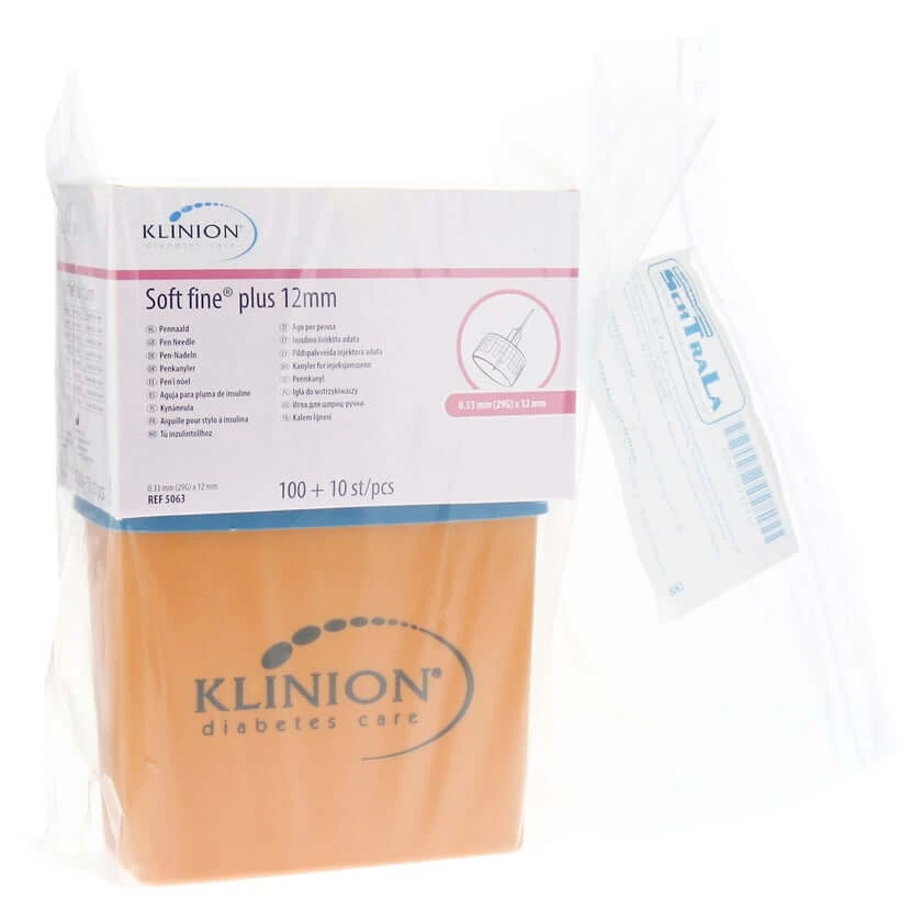 SOFT FINE plus Kanülen 12 mm 29 G 0,33 m 110 St